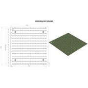 Светильник UNIVERSAL-SOFT 30 595x595x55 CRI80 6500 opal-sand