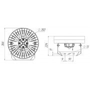 Светильник Wheel 150/Д/840/01/P IP65 кронштейн