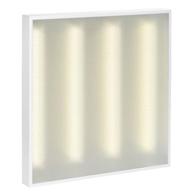 Панель светодиодная ДВО PRO 2001 30/3000К IP40 588х588 Грильято призма Панель светодиодная ДВО PRO 2001 30/3000К IP40 588х588 Грильято призма