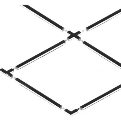 Светильник L-образный LIGHTING 1010 8/4000К 117х117х58 черный Светильник L-образный LIGHTING 1010 8/4000К 117х117х58 черный