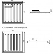 Светильник L-office Balance Lite 30/Д/840/03/V IP40