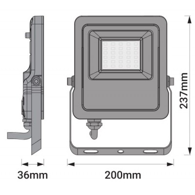 Светодиодный прожектор Smart WiFi FL 50W DIM DG Светодиодный прожектор Smart WiFi FL 50W DIM DG