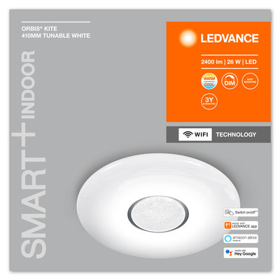 Светодиодный светильник Smart WiFi ORBIS KITE RD410 TW WT Светодиодный светильник Smart WiFi ORBIS KITE RD410 TW WT