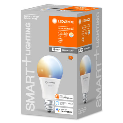 Светодиодная лампа Smart+WiFi Classic Tunable White 100 14W/2700-6500K E27 Светодиодная лампа Smart+WiFi Classic Tunable White 100 14W/2700-6500K E27