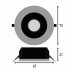 Даунлайт DL UGR19 DN155 PFM 14W/830 WT IP54 Даунлайт DL UGR19 DN155 PFM 14W/830 WT IP54