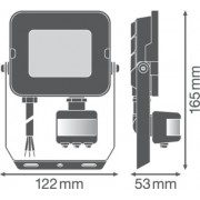 Прожектор FL COMP SEN V 20W 830 SYM 100 BK