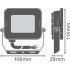 Прожектор FL COMP V 10W 830 SYM 100 WT Прожектор FL COMP V 10W 830 SYM 100 WT