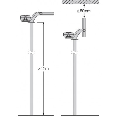 Прожектор FL MAX LUM 1200W 757 Asym 50X110 Wal Прожектор FL MAX LUM 1200W 757 Asym 50X110 Wal