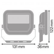 Прожектор FL PFM G3 10W/4000K SYM 100 WT