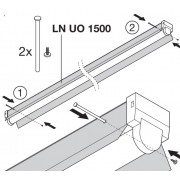 Светильник LN OUTPUT 1500 60W/4000K LEDV