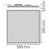 Светильник PANEL COMFORT 600 P 33W 830 PS Светильник PANEL COMFORT 600 P 33W 830 PS