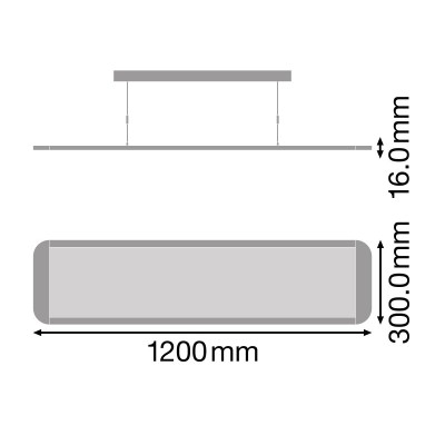 Светильник PANEL DIRECT/inDIRECT 1200 UGR< 19 36W 4000K WT Светильник PANEL DIRECT/inDIRECT 1200 UGR< 19 36W 4000K WT