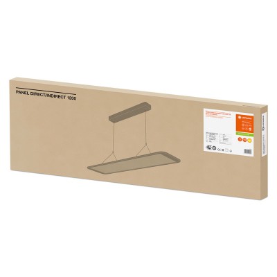 Светильник PANEL DIRECT/inDIRECT 1200 UGR< 19 36W 4000K WT Светильник PANEL DIRECT/inDIRECT 1200 UGR< 19 36W 4000K WT