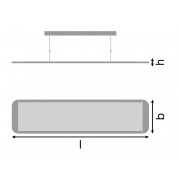 Светильник PANEL D/inD 1200 UGR< 19 36W 4000K WT