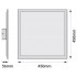 Светодиодная панель Smart WiFi PLANON PLUS 45X45 TW Светодиодная панель Smart WiFi PLANON PLUS 45X45 TW