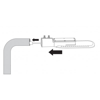 Светильник Eco Class AREA S 30W 840 3600 Gr Светильник Eco Class AREA S 30W 840 3600 Gr