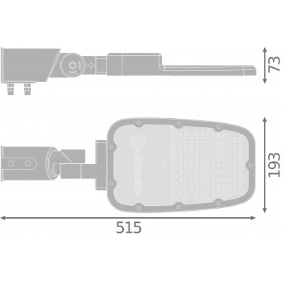 Светильник SL AREA MD V 65W 740 RV20ST Gy Светильник SL AREA MD V 65W 740 RV20ST Gy