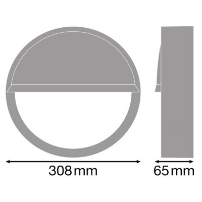 Накладка декоративная Eyelid 300 WT SF BLKH Накладка декоративная Eyelid 300 WT SF BLKH