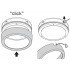 Накладка декоративная Ring 300 WT SF BLKH Накладка декоративная Ring 300 WT SF BLKH