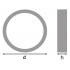 Накладка декоративная Ring 300 WT SF BLKH Накладка декоративная Ring 300 WT SF BLKH