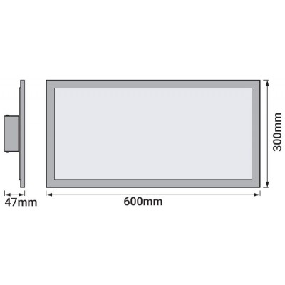 Светодиодная управляемая панель SMART ZB PANEL TW 30X60 4X1 LEDV Светодиодная управляемая панель SMART ZB PANEL TW 30X60 4X1 LEDV