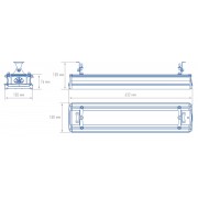 Светильник TL-PROM SM 115 5K DIM К50