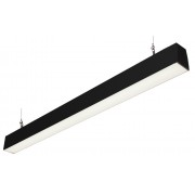 Аварийный светильник КРИСТАЛЛ 30W-3000Lm 5000-5500К Прозрачный с БАП (aax.tech) 1ч чёрный