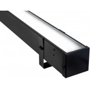 Аварийный светильник Слимлайт линейный 30W-3350Lm 6000-6500К Микропризма с БАП (vsesv) 3ч черный
