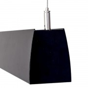 Светильник КРИСТАЛЛ 30W-3000Lm 5000-5500К Прозрачный IP44 чёрный